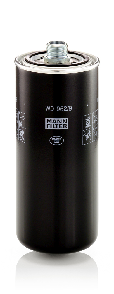 WD 962/9 Filtr, pracovní hydraulika MANN-FILTER