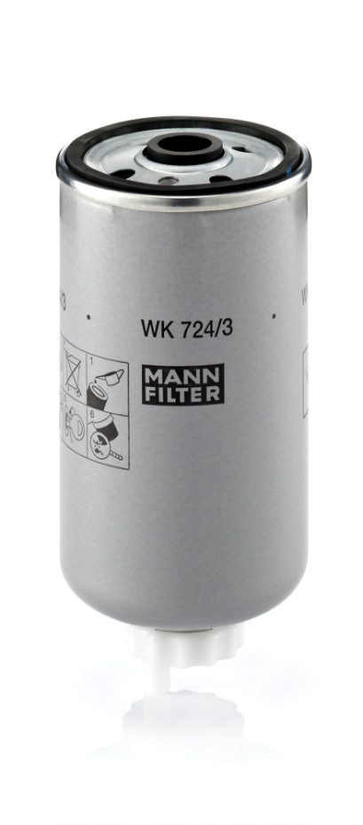 WK 724/3 MANN-FILTER palivový filter WK 724/3 MANN-FILTER