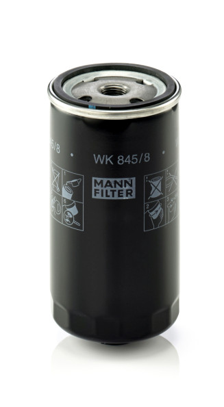 WK 845/8 MANN-FILTER palivový filter WK 845/8 MANN-FILTER