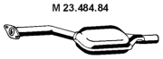 23.484.84 EBERSPÄCHER stredný tlmič výfuku 23.484.84 EBERSPÄCHER