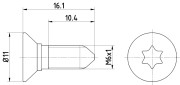 TPM0008 Sroub, brzdovy kotouc PAGID