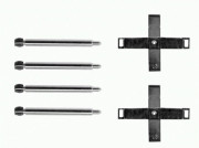 K0137 Sada příslušenství, obložení kotoučové brzdy PAGID