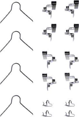 K0005 Sada příslušenství, obložení kotoučové brzdy PAGID