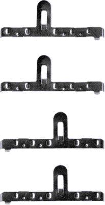 K0010 Sada příslušenství, obložení kotoučové brzdy PAGID