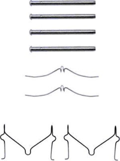 K0042 Sada příslušenství, obložení kotoučové brzdy PAGID