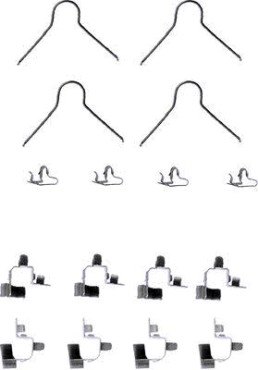 K0047 Sada příslušenství, obložení kotoučové brzdy PAGID