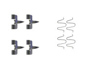 K0091 Sada příslušenství, obložení kotoučové brzdy PAGID