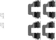 K0118 Sada příslušenství, obložení kotoučové brzdy PAGID