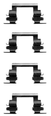 K0250 Sada příslušenství, obložení kotoučové brzdy PAGID