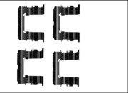 K0685 Sada příslušenství, obložení kotoučové brzdy PAGID