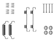 X0317 Sada příslušenství, parkovací brzdové čelisti PAGID