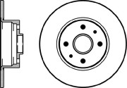 51802 Brzdový kotouč PAGID