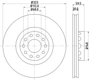 50264 Brzdový kotouč PAGID