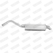 22647 Zadní tlumič výfuku WALKER