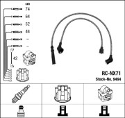 9464 NGK sada zapaľovacích káblov 9464 NGK