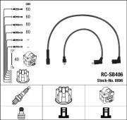 0896 Sada kabelů pro zapalování NGK