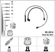 9914 NGK sada zapaľovacích káblov 9914 NGK