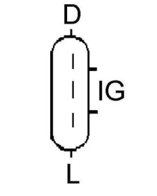 LRA03895 generátor LUCAS ELECTRICAL