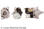 LRS01438 startér 12 V/1.0 kW (9 zubů) originální díl repasovaný firmou LUCAS (+vratná část 1 400 Kč/60 €) LRS01438 LUCAS ELECTRICAL