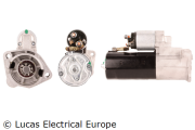 LRS01605 LUCAS ELECTRICAL startér 12 V/1.8 kW (9 zubů) originální díl repasovaný firmou LUCAS (+vratná část 1 400 Kč/60 €) LRS01605 LUCAS ELECTRICAL