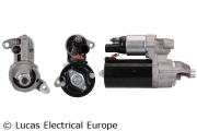 LRS03822 startér 12 V/1.7 kW (10 zubů) originální díl repasovaný firmou LUCAS (+vratná část 1 400 Kč/60 €) LUCAS ELECTRICAL