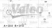 433392 generátor VALEO RE-GEN REMANUFACTURED VALEO