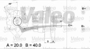 433416 generátor VALEO RE-GEN REMANUFACTURED VALEO
