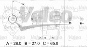433446 generátor VALEO RE-GEN REMANUFACTURED VALEO