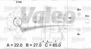 433451 generátor VALEO RE-GEN REMANUFACTURED VALEO