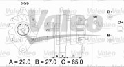 433462 generátor VALEO RE-GEN REMANUFACTURED VALEO