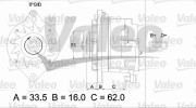 436109 generátor VALEO RE-GEN REMANUFACTURED VALEO