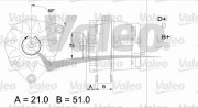 436131 generátor VALEO RE-GEN REMANUFACTURED VALEO