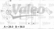 436148 generátor VALEO RE-GEN REMANUFACTURED VALEO