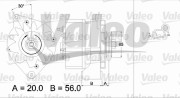 436159 generátor VALEO RE-GEN REMANUFACTURED VALEO