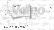 436230 generátor VALEO RE-GEN REMANUFACTURED VALEO
