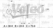 436235 generátor VALEO RE-GEN REMANUFACTURED VALEO