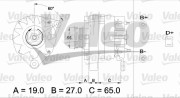 436253 generátor VALEO RE-GEN REMANUFACTURED VALEO