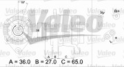 436285 generátor VALEO RE-GEN REMANUFACTURED VALEO