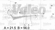 436287 generátor VALEO RE-GEN REMANUFACTURED VALEO