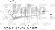 436316 generátor VALEO RE-GEN REMANUFACTURED VALEO