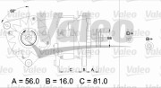 436330 generátor VALEO RE-GEN REMANUFACTURED VALEO
