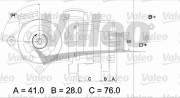 436331 generátor VALEO RE-GEN REMANUFACTURED VALEO