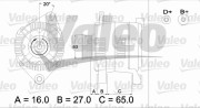 436336 generátor VALEO RE-GEN REMANUFACTURED VALEO