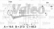 436372 generátor VALEO RE-GEN REMANUFACTURED VALEO