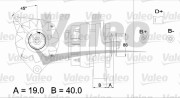 436373 generátor VALEO RE-GEN REMANUFACTURED VALEO