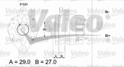 436374 generátor VALEO RE-GEN REMANUFACTURED VALEO
