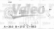 436382 generátor VALEO RE-GEN REMANUFACTURED VALEO