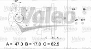 436394 generátor VALEO RE-GEN REMANUFACTURED VALEO