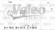 436462 generátor VALEO RE-GEN REMANUFACTURED VALEO