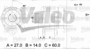 436482 generátor VALEO RE-GEN REMANUFACTURED VALEO